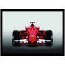 Quadro Decorativo Carro Ferrari Vermelha Fórmula 1 Esporte - 1