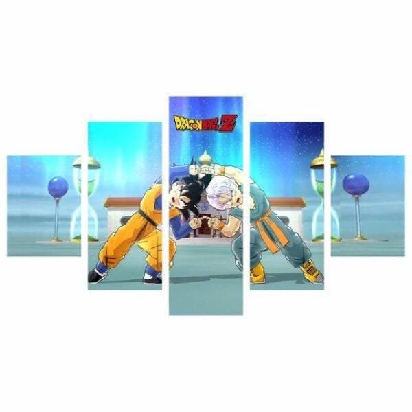 Quadro Dragon Ball Fusao Decorativo160X80 - 1