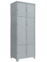 Ver imagem 1 de Armário Roupeiro de Aço Vestiário Academia 8 Portas Locker