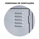 Ver imagem 4 de Armário Roupeiro de Aço Vestiário Academia 8 Portas Locker
