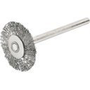 Ver imagem 1 de Escova circular 20mm inox c/ haste p/ microrretífica Vonder