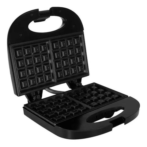 Máquina de Waffle Aroma Antiaderente 220v Preta - Agratto