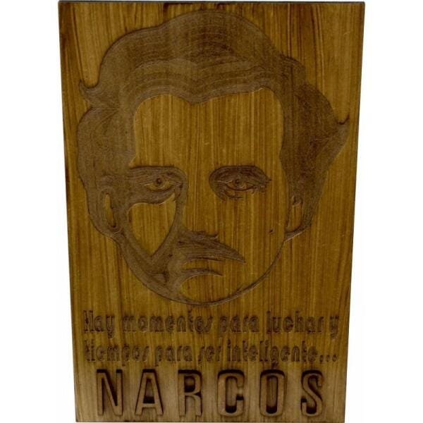 Quadro Rústico Narcos - 26X40Cm - 1