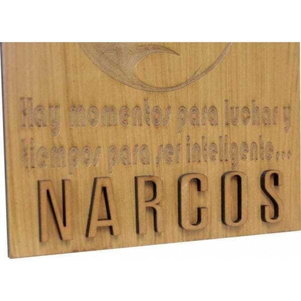 Quadro Rústico Narcos - 26X40Cm - 2