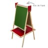 Lousa Infantil Com Cavalete Quadro Branco Quadro Negro e Papel Carimbras 0522 - 2