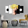 Quadro Decorativo Dragon Ball Z Goku Sayajin 5 Peças M10 - 4