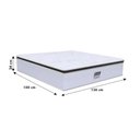 Ver imagem 4 de Colchão Box Casal 138cm Molas Ensacada Soft Pillow Tower NW Branco - Gazin