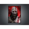 Quadro Decorativo God Of War Games Jogos Com Moldura 01 - 4