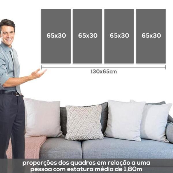 Quadro Rocky Balboa Filme Decorativo 130X65 - 2