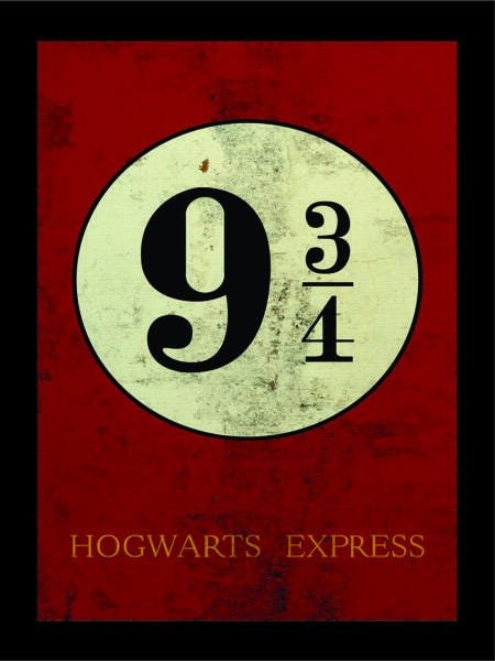 Kit 6 Quadros Com Moldura Harry Potter Grifinória Relíquias - 5