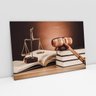 Quadro Para Escritório De Advocacia Direito Malhete Balança - 1