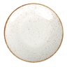 Prato de Sobremesa Porcelana Rústico Marrom 21cm 1un - Tramontina 96980/010 - 1
