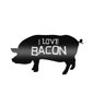 Quadro I Love Bacon - 25X46Cm - 1