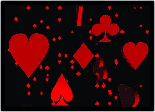 Quadro Decorativo Baralho Naipes Cartas Canastra Moldura - 1
