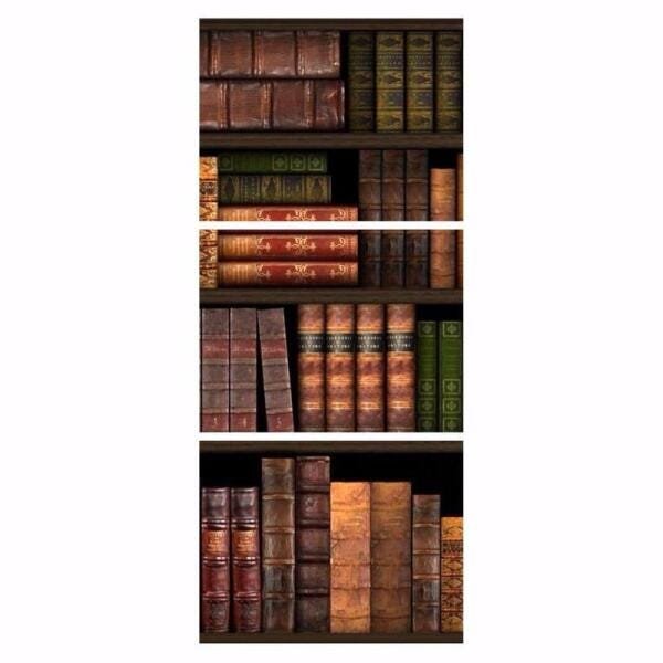 Quadro Livros Na Prateleira Para Decoraçao 40X95 - 1