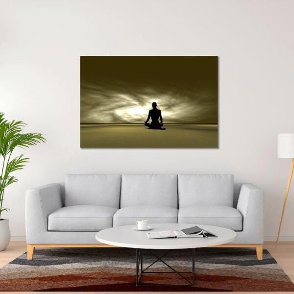 Quadro Dente De Leão Flor Decorativa Para Quarto Hall 90X60 - 2