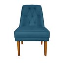 Ver imagem 6 de Kit 4 Cadeiras Paris + 2 Paris Retro Suede Azul Royal Dominic Decor