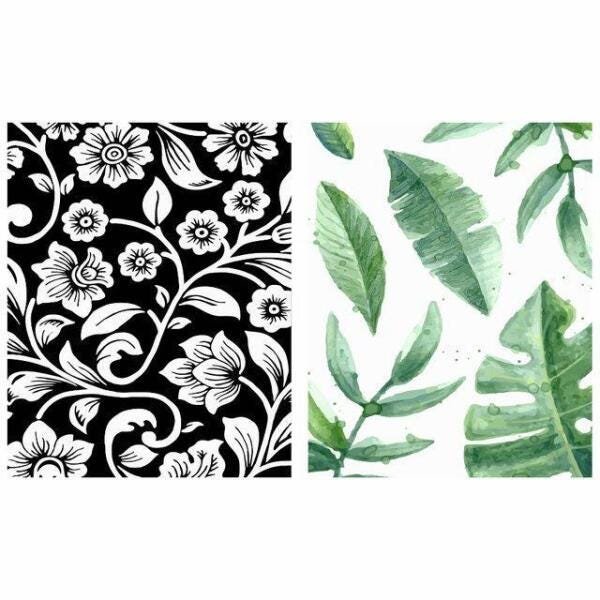 Quadros Selva Urbana Folhagem Decorativo 22x30 - 1