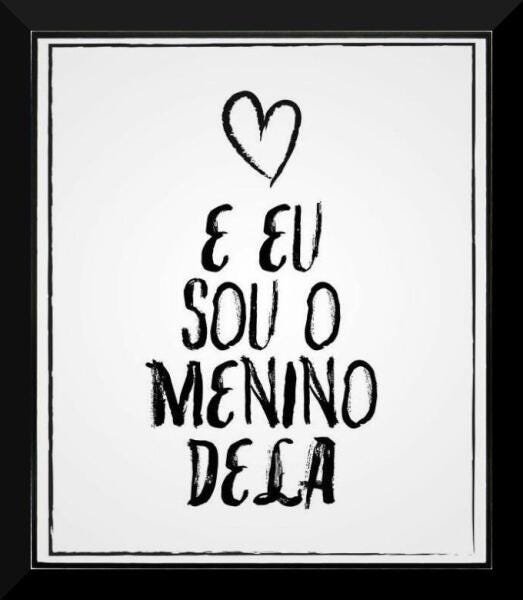 Kit 3 Quadros Decorativos Frases Amor Love 25X30Cm Com Vidro - 1