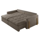 Ver imagem 3 de Sofá Cama Lisboa Retrátil e Reclinável 200cm Braço 10cm Meu Sofá Online