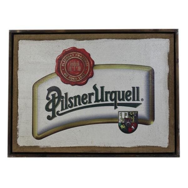 Quadro Linho Pilsner Urquell 60X80X4Cm - 1