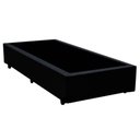 Ver imagem 1 de Cama Box Solteiro Sintético Sereneprime Preto 88x188x40