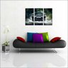 Quadro Decorativo Carro Pajero Pajero Com 3 Peças - 2
