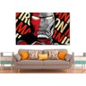 Quadro Decorativo Ironman Homem De Ferro Varias Peças - 2