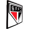 Quadro Escudo São Paulo Mdf Madeira - 1