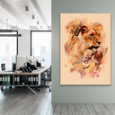 Ver imagem 2 de Quadro Leoa Family -- BR ARTES Grande 118x78