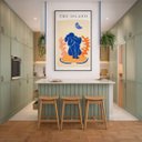 Ver imagem 4 de Quadro Canvas Matisse The Island 40x30cm Mold Branca