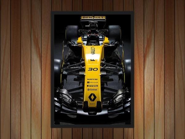 Quadro Decorativo Fórmula 1 Carro Esporte Moldura G06 - 3
