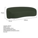 Ver imagem 3 de Sofá Orgânico Luxo Recepção 250cm Amore Linho