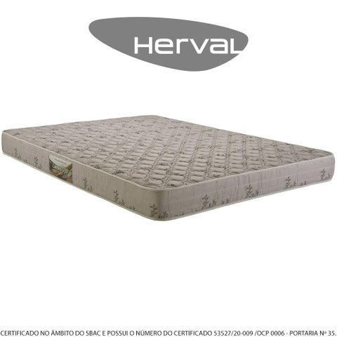 Colchão Viúva Herval Cannes , Espuma D33, 14 X 128 X 188 Cm