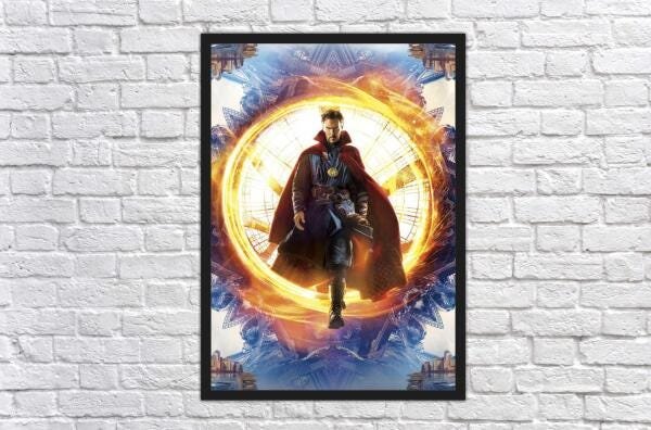 Quadro Decorativo Doutor Estranho Cinema Filmes Moldura G01 - 3