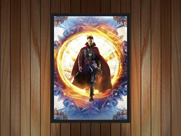 Quadro Decorativo Doutor Estranho Cinema Filmes Moldura G01 - 4