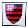 Quadro Escudo Flamengo Mdf Madeira - 1
