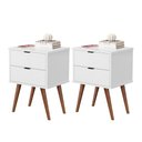 Ver imagem 1 de Conjunto de Mesa de Cabeceira Brisa da Riviera 2 Gavetas