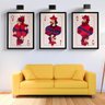 Trio Quadros Decorativos Truco Cartas Baralho - 1