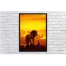 Quadro O Rei Leão Cinema Filmes Com Moldura G02 - 3