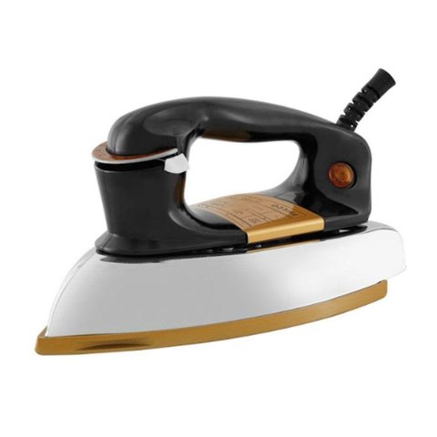 Ferro De Passar Cerâmica Pfe01P Preto/Branco/Dourado 127V