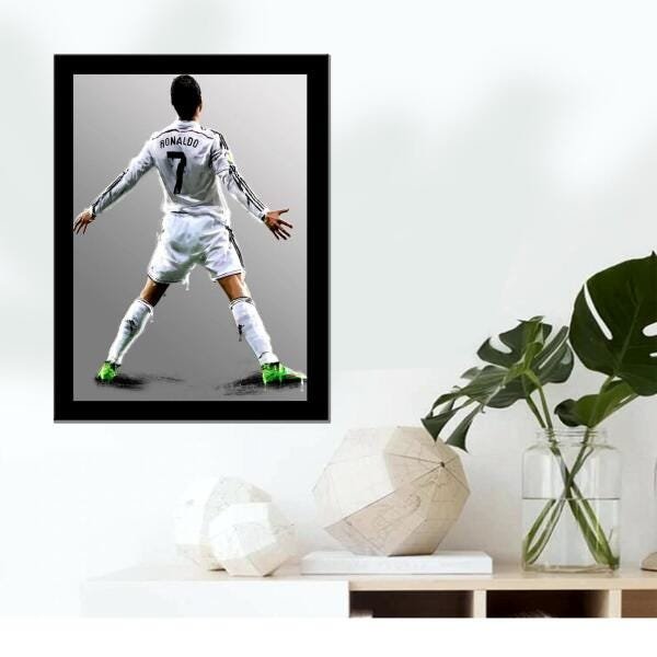 Placas Quadros Decorativos Do Cristiano Ronaldo Cr7 em Promoção na