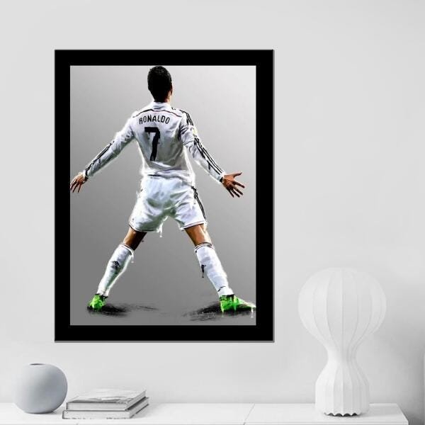 Placas Quadros Decorativos Do Cristiano Ronaldo Cr7 em Promoção na