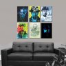 Quadro Decorativo Breaking Bad 6 Peças 30X20 Para Quarto - 3