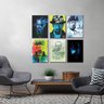 Quadro Decorativo Breaking Bad 6 Peças 30X20 Para Quarto - 2