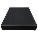 Ver imagem 5 de Base Box para Cama Viúva 128x188cm Liz S05 Sintético Preto - Mpozenato