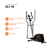 Elíptico Athletic CLT 10 8 Níveis Magnéticos Suporta 150kg Design Funcional Braços Articulados para  - 3
