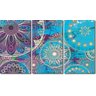 Quadro Decorativo Mandala Moderna Azul - 1