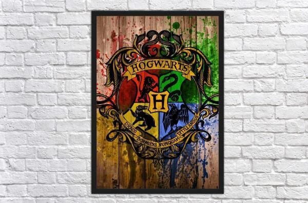 Quadro Decorativo Harry Potter Cinema Filmes Geek Moldura G2 - 4