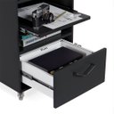 Ver imagem 3 de Mini Organizador Multiuso Steel 1 Gaveta e Rodizios